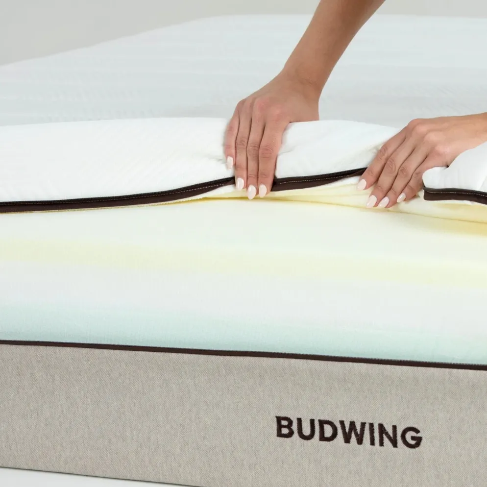 Colchão de Molas Ensacadas de 7 zonas com Espuma Viscoelástica + Espuma Perfilada - BioHybrid