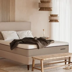 Colchão de Molas Ensacadas de 3 zonas com Espuma Viscoelástica + Mini Molas Ensacadas e Espuma Perfurada - Hybrid Sense