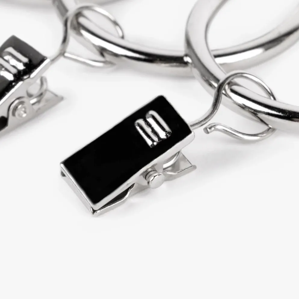 Conjunto Argolas para Varão Prateado