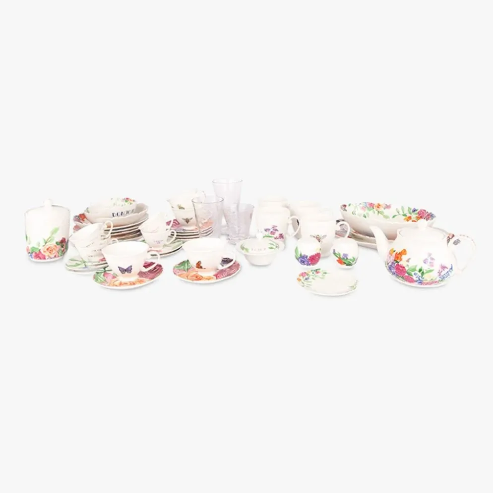 Conjunto de 2 Canecas Flowers