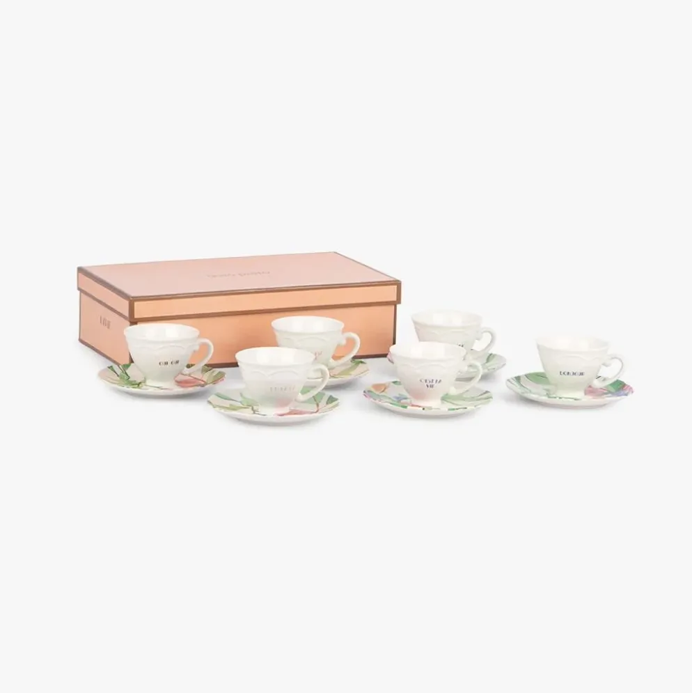 Conjunto de 6 Chávenas de Café