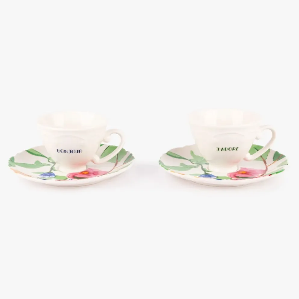 Conjunto de 2 Chávenas de Café