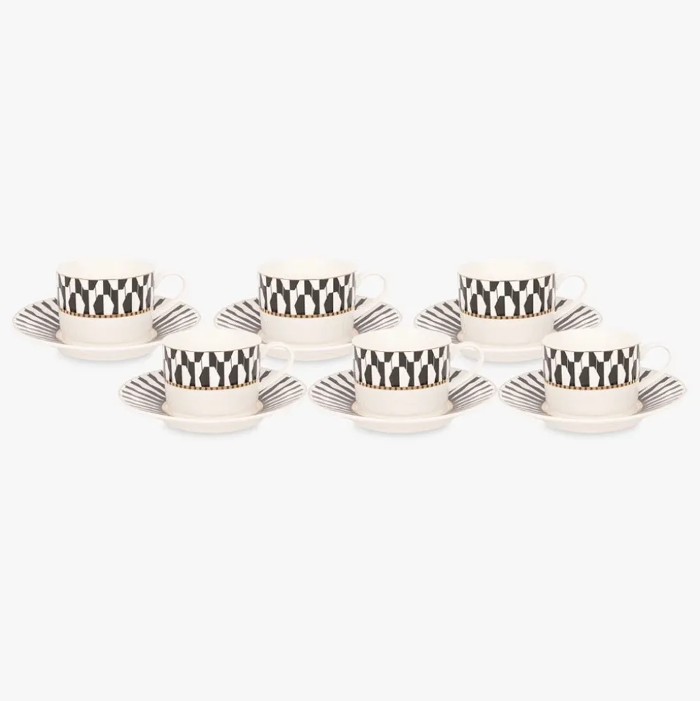 Conjunto de 6 Chávenas de Chá