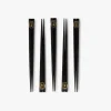 Conjunto de 5 Pauzinhos Preto