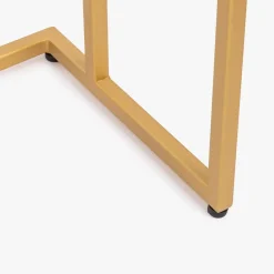 Conjunto de Três Mesas de Apoio com Tampos de Mármore