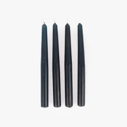 Conjunto de Velas Castiçal Azul Escuro