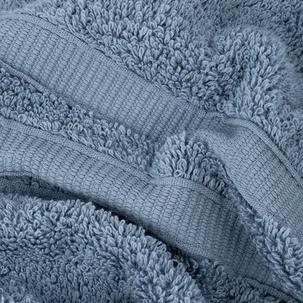 Conjunto Toalhetes de Algodão Azul