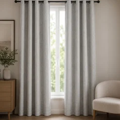 Cortinado Blackout Cinzento Mesclado