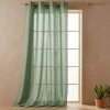 Cortinado Semi Opaco Verde Claro