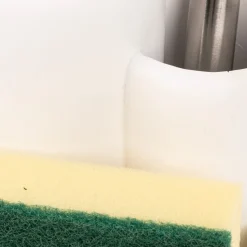 Doseador com esfregão e escova branco