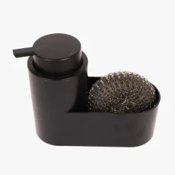 Doseador de cerâmica com esfregão preto