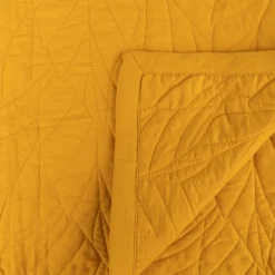 Edredão Folhas Mostarda 250x270