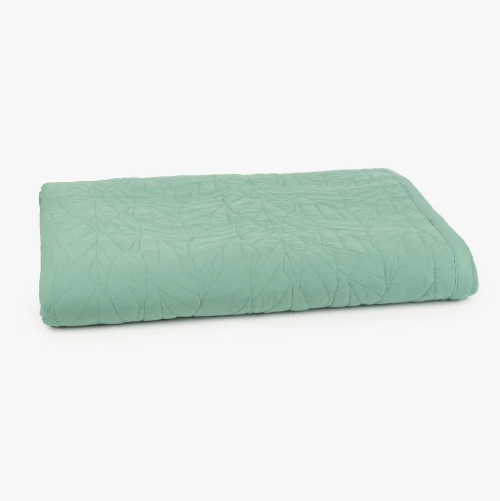 Edredão Folhas Verde 250x270