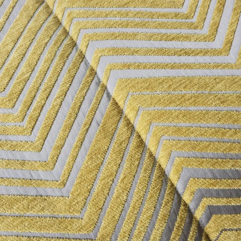 Edredão Zig Zag Mostarda 240x260