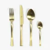 Faqueiro de 36 Peças Dourado