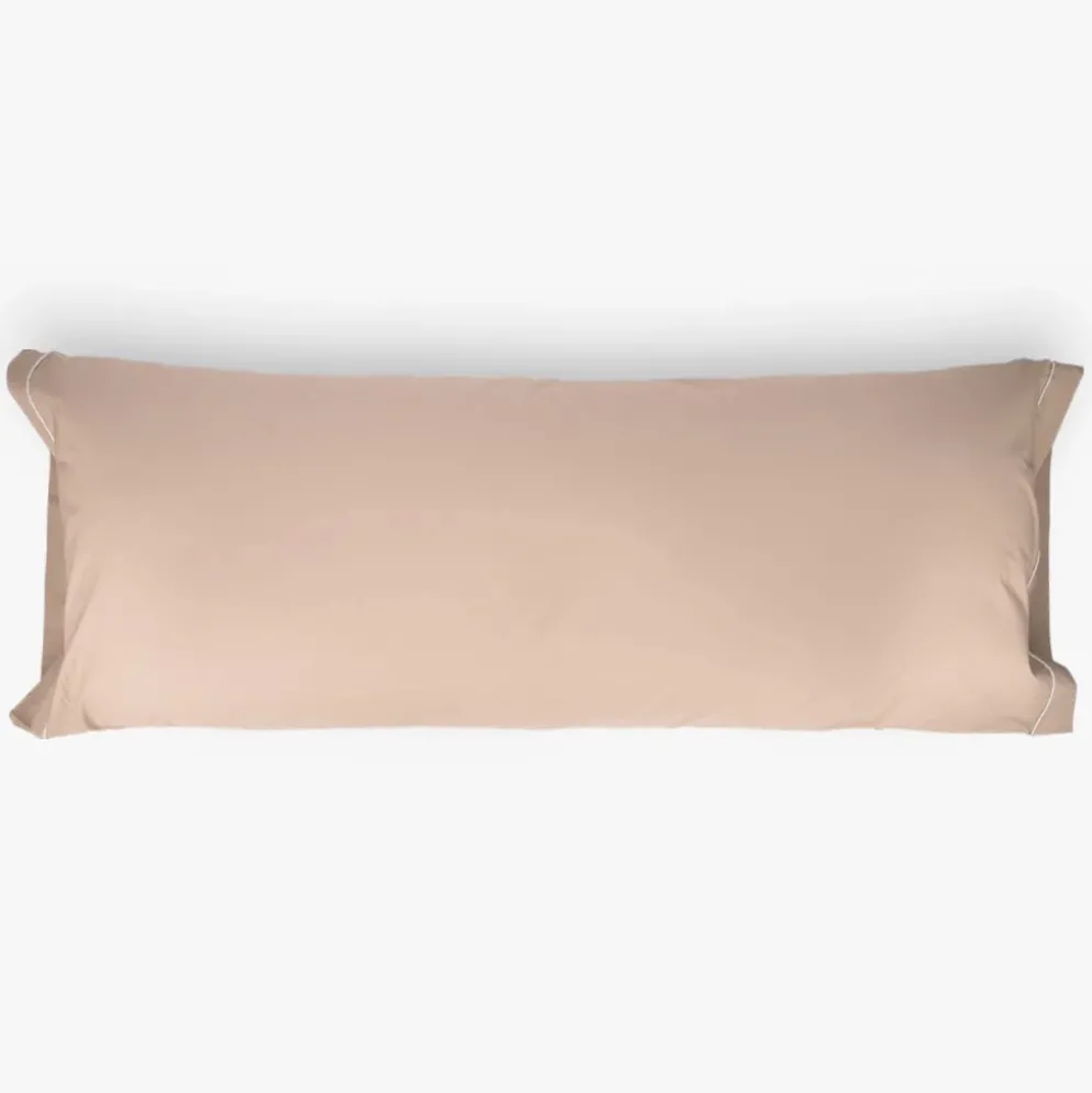 Fronha Almofada de Dormir Algodão Percal Seixo 45x155