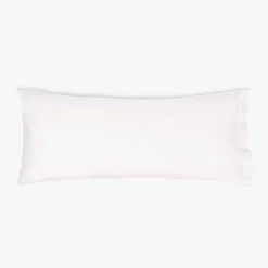 Fronha Almofada de Dormir Algodão Percal Branco 45x100