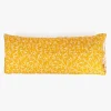 Fronha para Almofada de Dormir Flores Amarelo 45x155