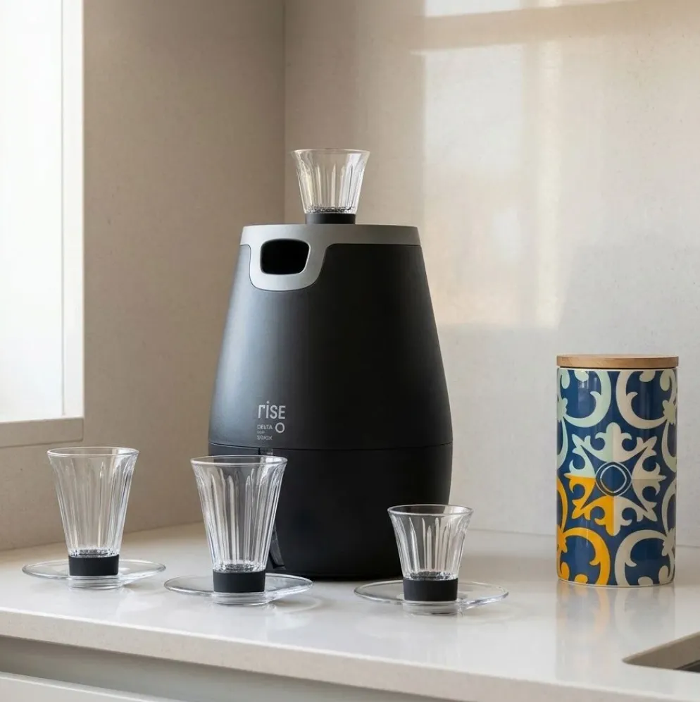 Kit Máquina Rise Preta Delta