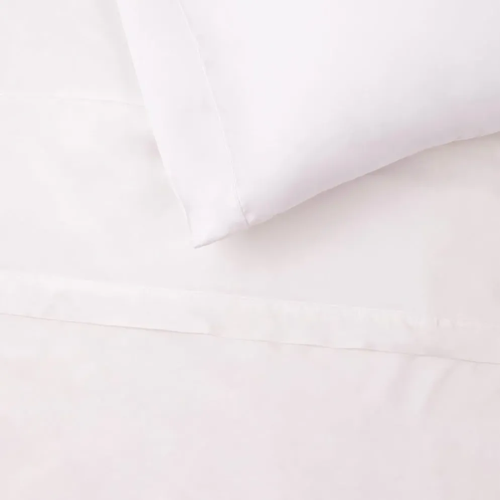 Lençol de Cima Algodão Percal Branco 160x280