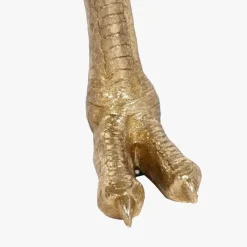 Mesa de Apoio Avestruz Dourado