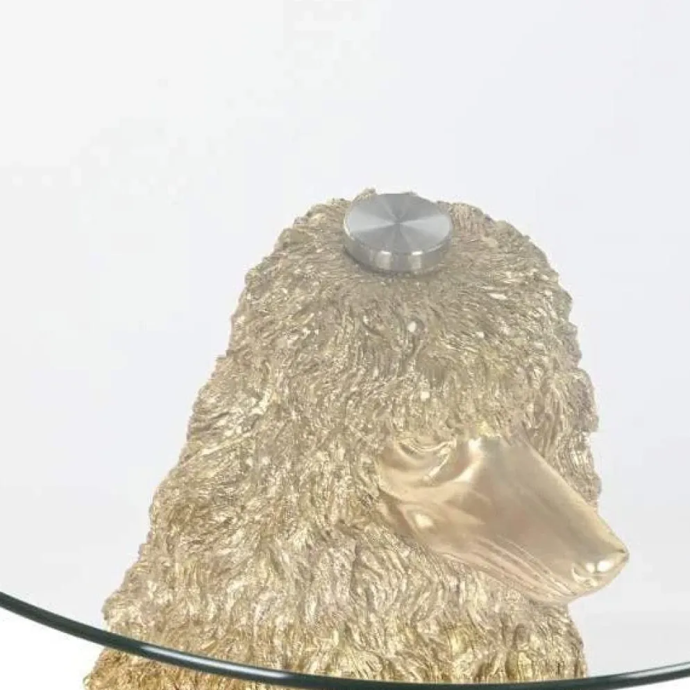 Mesa de Apoio Caniche Dourado
