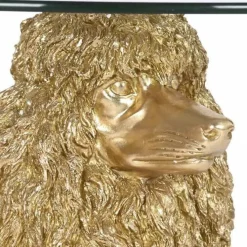 Mesa de Apoio Caniche Dourado