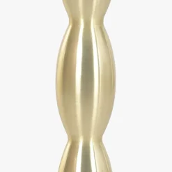 Mesa de Apoio Clássica Mármore com Pé Dourado