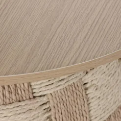 Mesa de Apoio Madeira e Corda