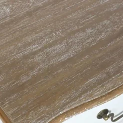 Mesa de Cabeceira Branca com Uma Gaveta