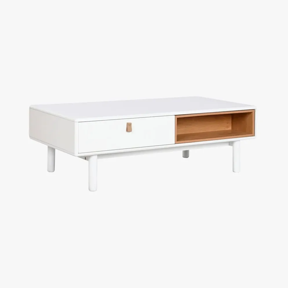 Mesa de Centro com Uma Gaveta 120x60x40