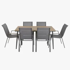 Mesa de Refeição com 6 cadeiras
