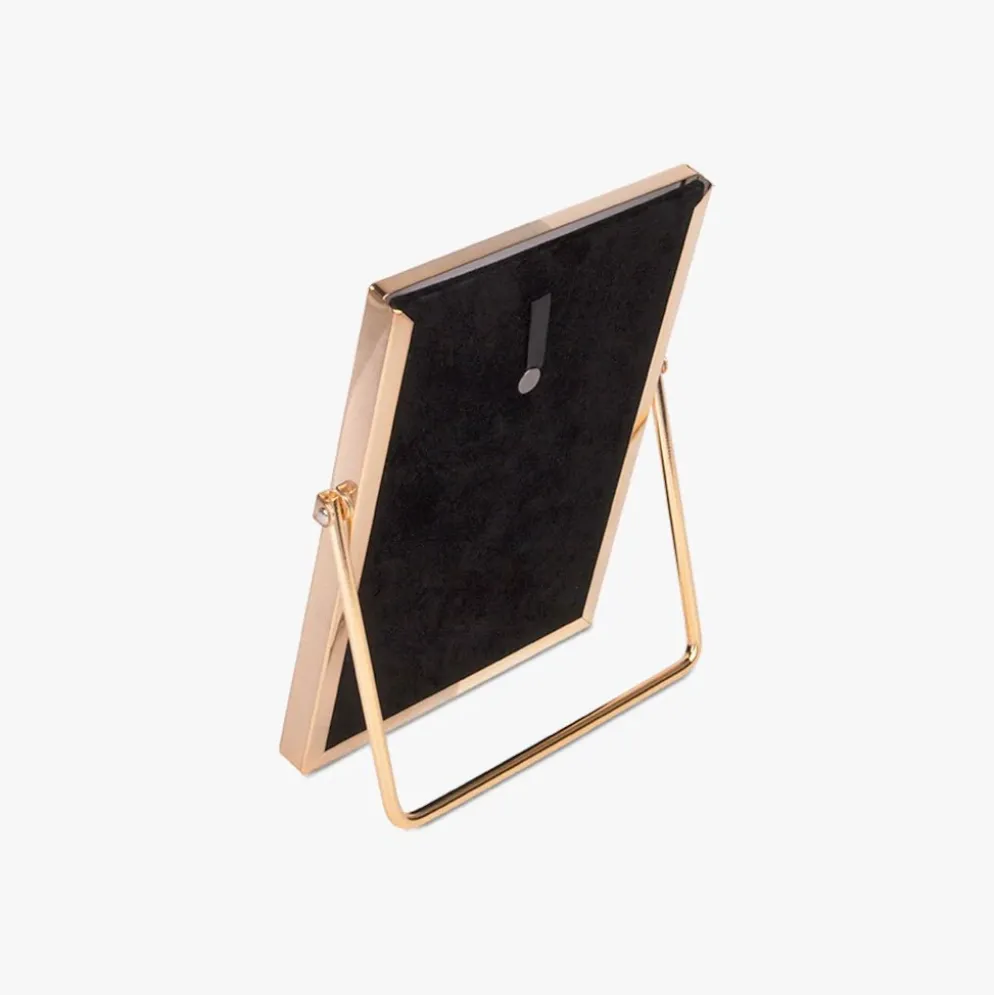 Moldura Tons Dourado com Pé 13x18