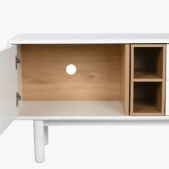 Móvel TV com Duas Gavetas e Uma Porta 140x40x55