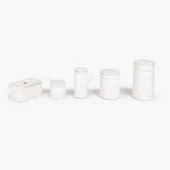 Pote em cerâmica branco