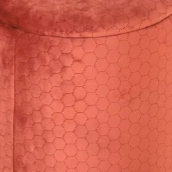 Pouf Tijolo de Veludo com padrão e arrumação