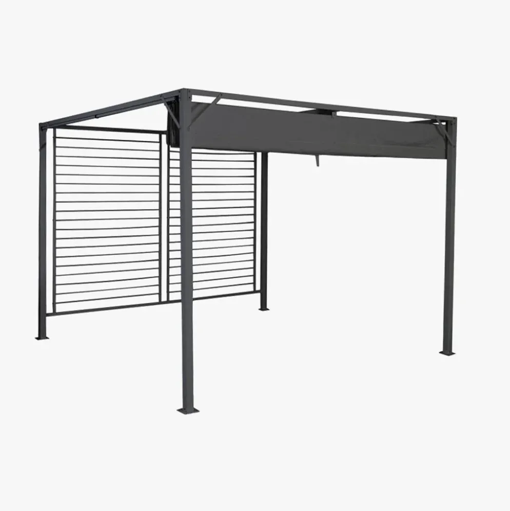 Pérgola de Alumínio Cinza