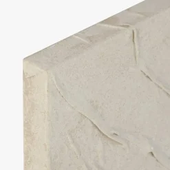 Quadro Drapeado Branco