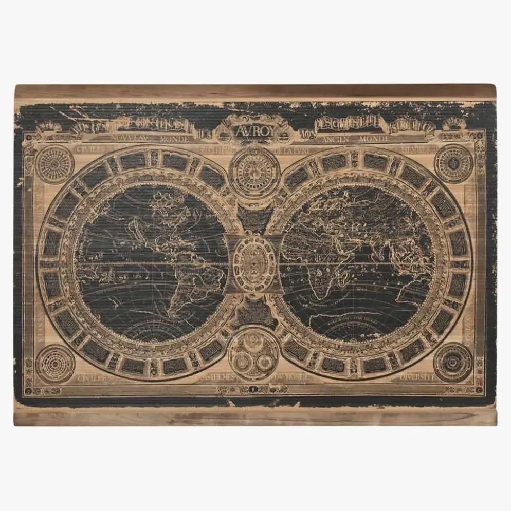 Quadro Mapa Mundo