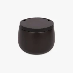 Saleiro de cerâmica preto