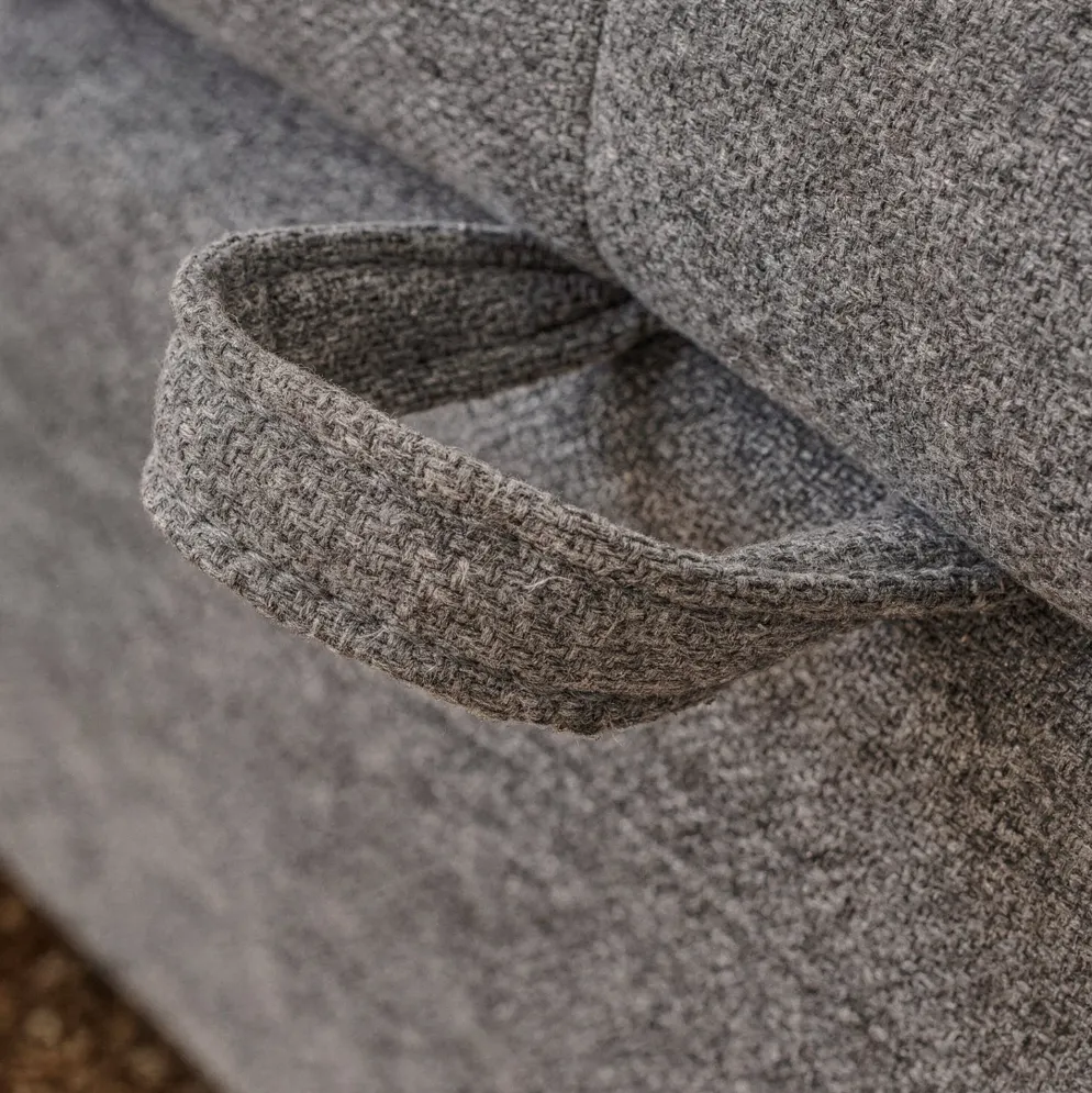 Sofá-cama com chaise longue reversível