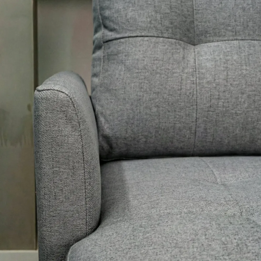 Sofá-cama com chaise longue reversível