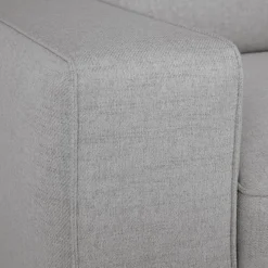Sofá Cama com Chaise Longue Reversível e Encosto Reclinável