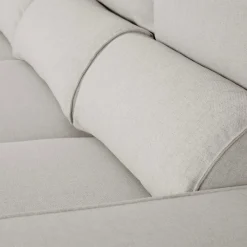 Sofá Cama com Chaise Longue Reversível e Encosto Reclinável