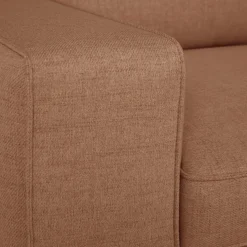 Sofá Cama com Chaise Longue Reversível e Encosto Reclinável