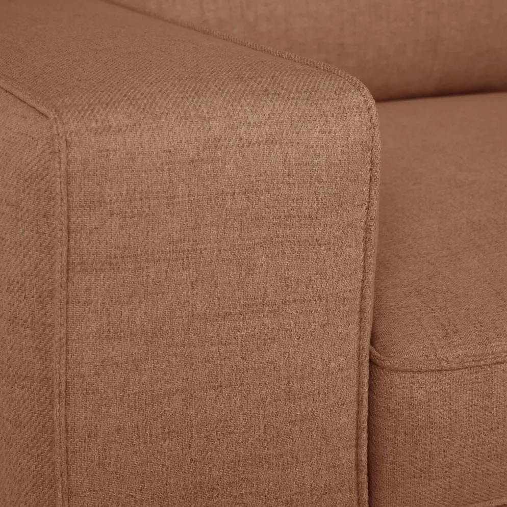 Sofá Cama com Chaise Longue Reversível e Encosto Reclinável