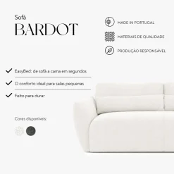 Sofá Cama com Sistema EasyBed
