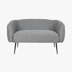 Sofá 2L Cinza 129x75x73