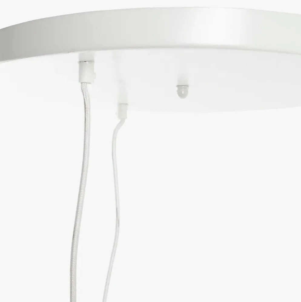 Suspensão de Tecto Metal e Rattan