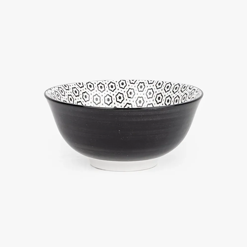 Taça Geo Preto 15,5cm